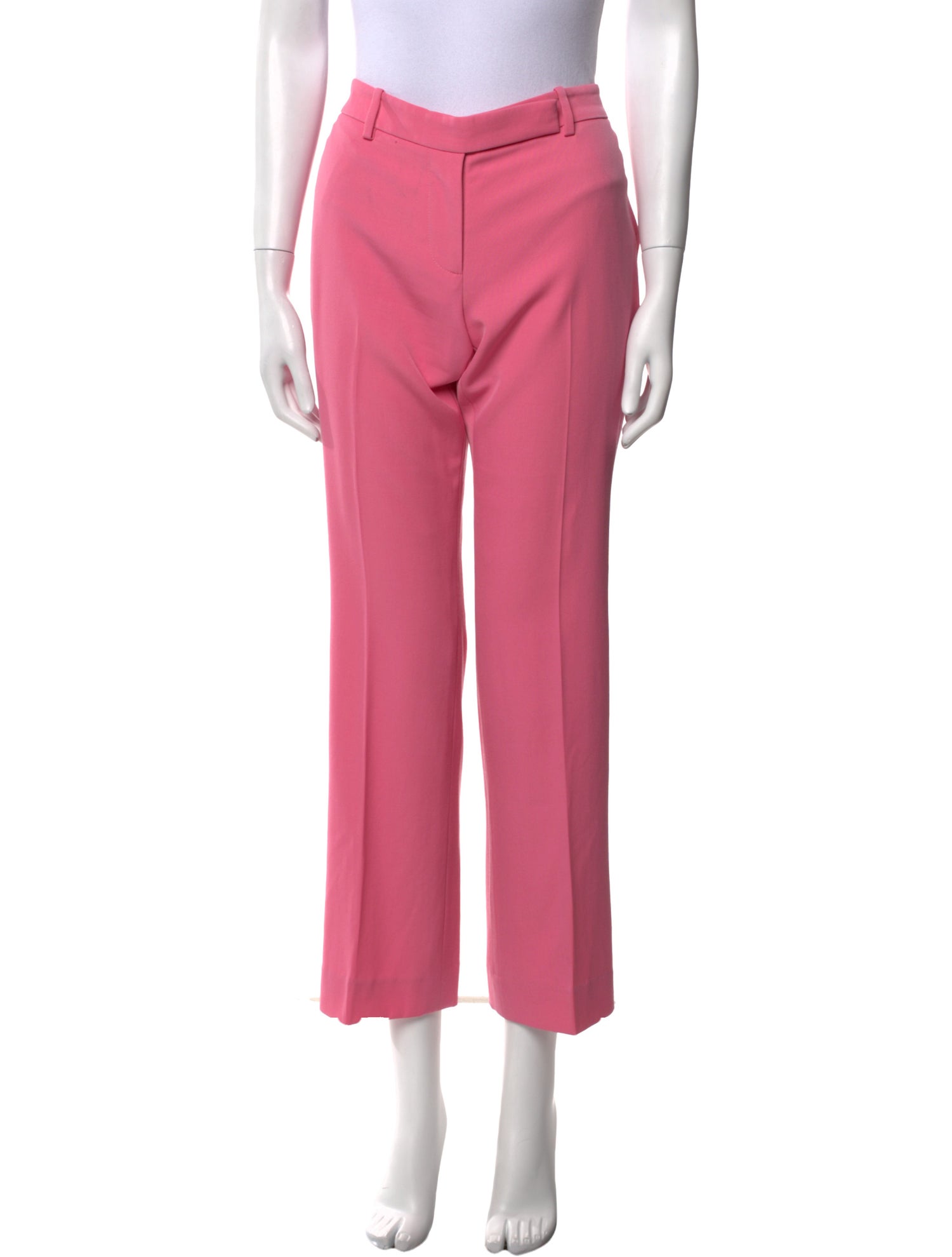 Alexander McQueen Virgin Wool Wide Leg Pants