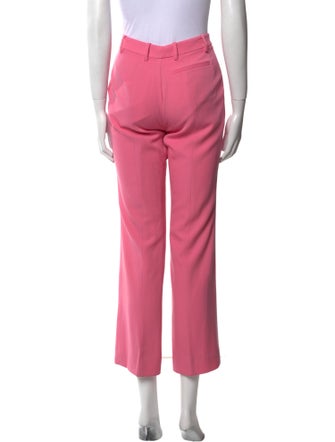 Alexander McQueen Virgin Wool Wide Leg Pants