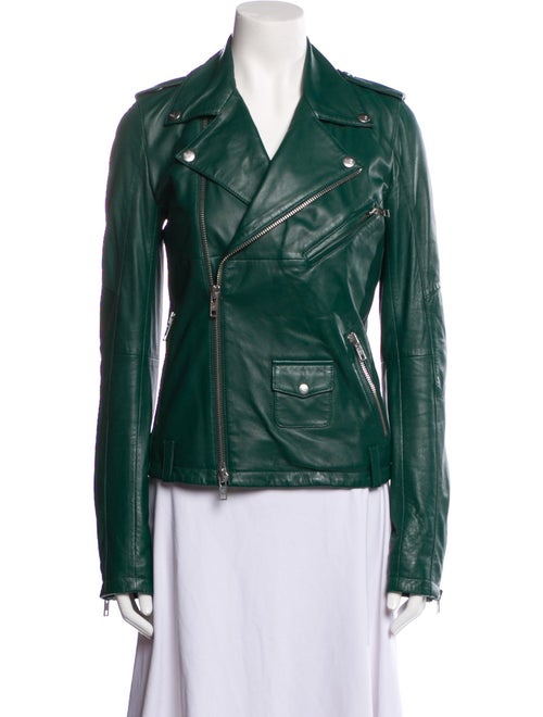 Alexander McQueen Leather Biker Jacket