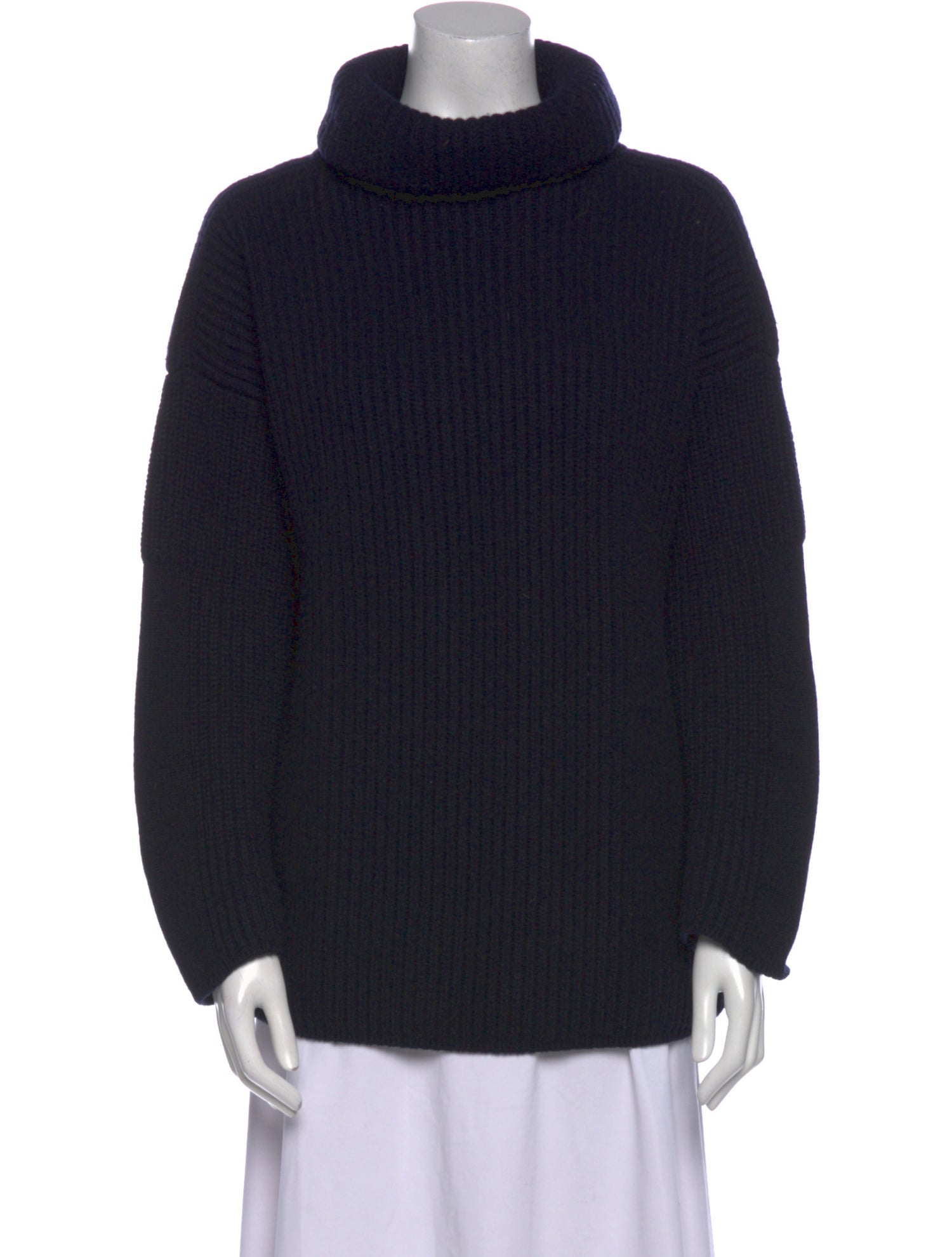 Alexander McQueen Virgin Wool Turtleneck Sweater