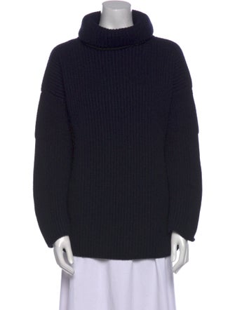 Alexander McQueen Virgin Wool Turtleneck Sweater