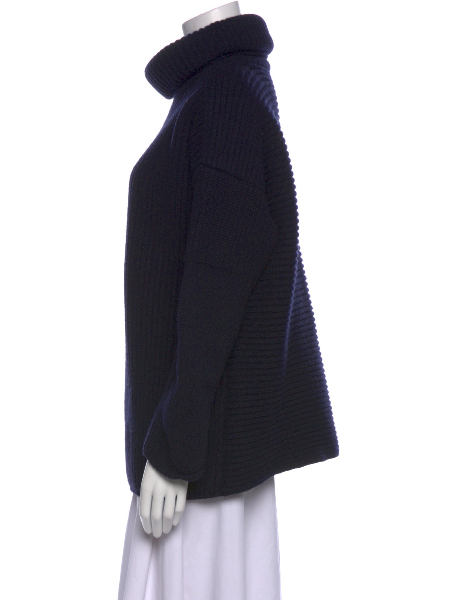 Alexander McQueen Virgin Wool Turtleneck Sweater