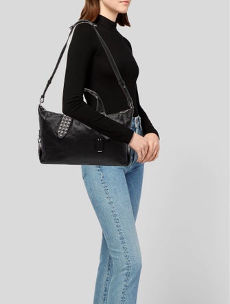 Alexander McQueen Leather Top Handle Bag