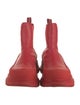 Alexander McQueen Leather Chelsea Boots