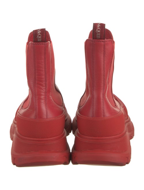 Alexander McQueen Leather Chelsea Boots