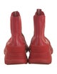 Alexander McQueen Leather Chelsea Boots