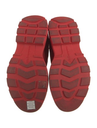 Alexander McQueen Leather Chelsea Boots