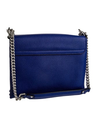 Alexander McQueen Leather Twin Skull Medium