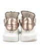Alexander McQueen Leather Colorblock Pattern Sneakers