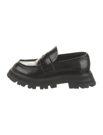 Alexander McQueen Leather Loafers