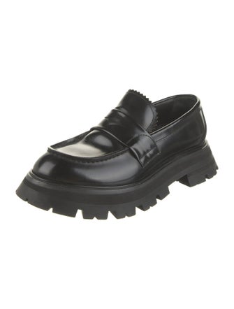 Alexander McQueen Leather Loafers