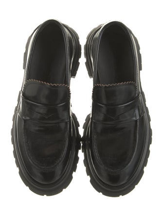Alexander McQueen Leather Loafers