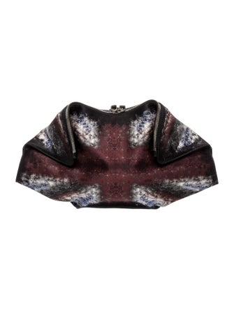 Alexander McQueen Satin Clutch