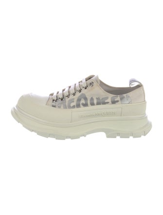 Alexander McQueen Canvas Printed Sneakers