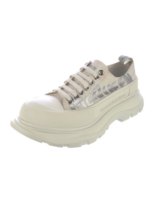 Alexander McQueen Canvas Printed Sneakers