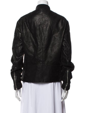 Alexander McQueen Leather Biker Jacket
