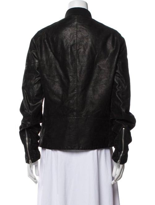 Alexander McQueen Leather Biker Jacket
