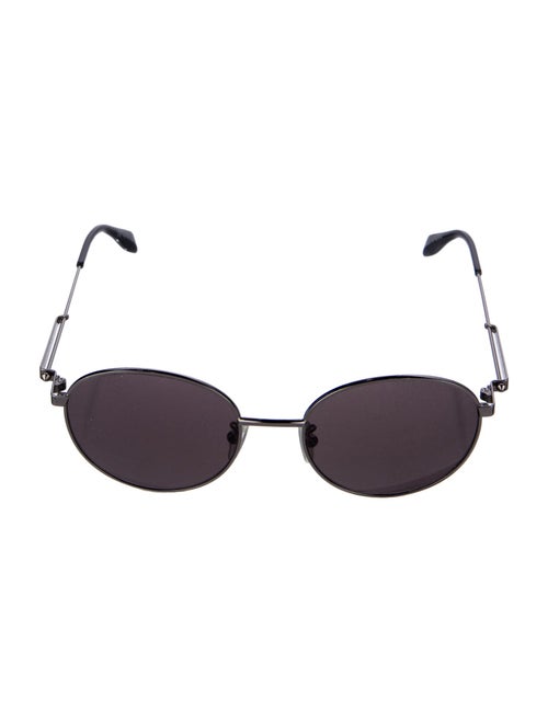 Alexander McQueen Round Tinted Sunglasses