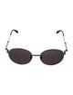 Alexander McQueen Round Tinted Sunglasses