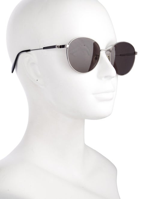 Alexander McQueen Round Tinted Sunglasses