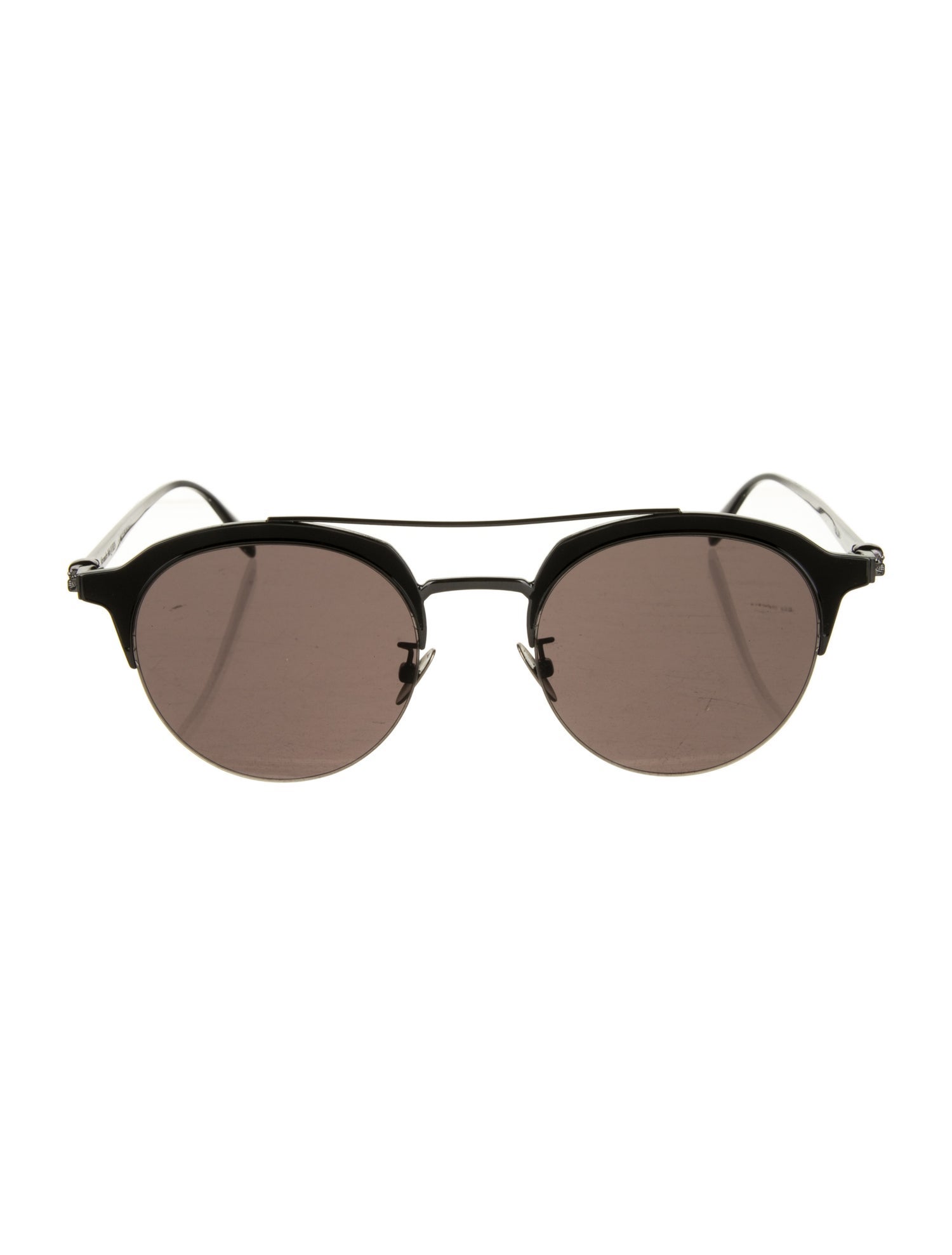 Alexander McQueen Round Tinted Sunglasses