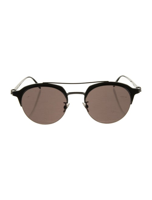 Alexander McQueen Round Tinted Sunglasses