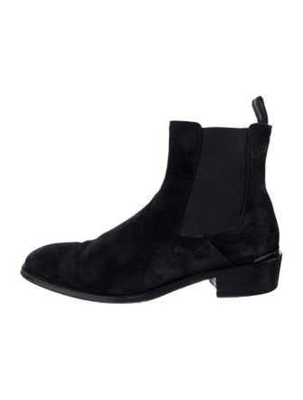 Alexander McQueen Suede Chelsea Boots