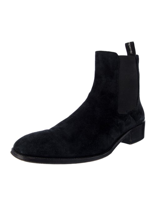 Alexander McQueen Suede Chelsea Boots