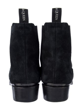 Alexander McQueen Suede Chelsea Boots