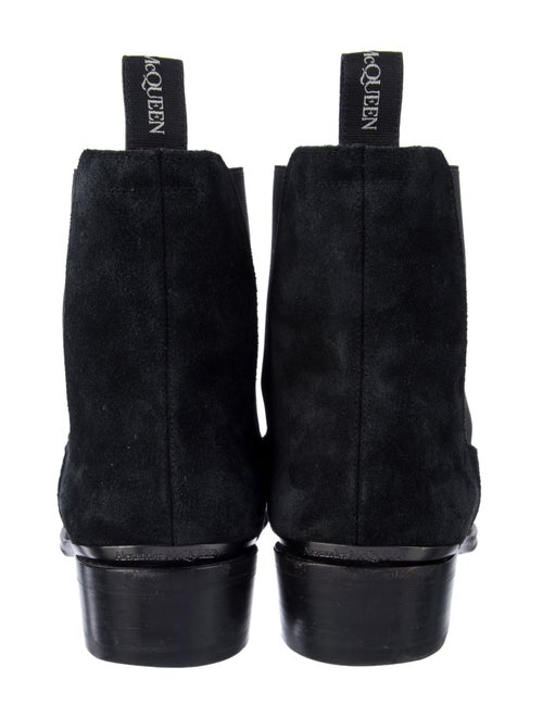 Alexander McQueen Suede Chelsea Boots