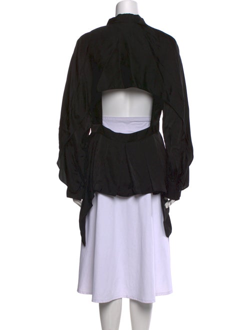 Alexander McQueen Long Sleeve Button-Up Top