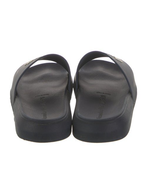 Alexander McQueen Rubber Graphic Print Slides