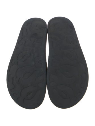 Alexander McQueen Rubber Graphic Print Slides