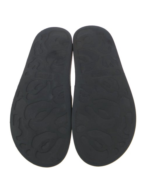 Alexander McQueen Rubber Graphic Print Slides