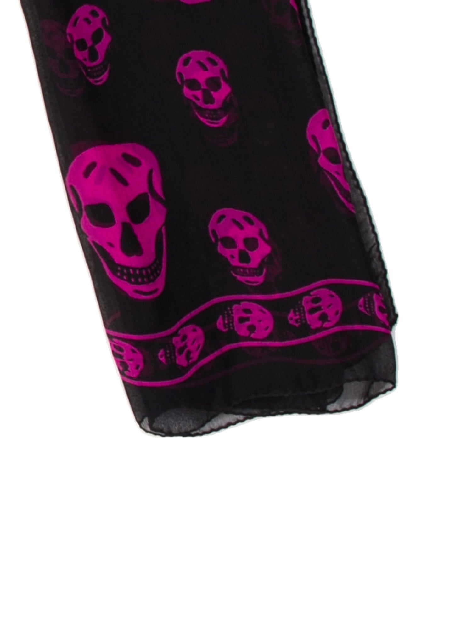 Alexander McQueen Silk Skull Scarf