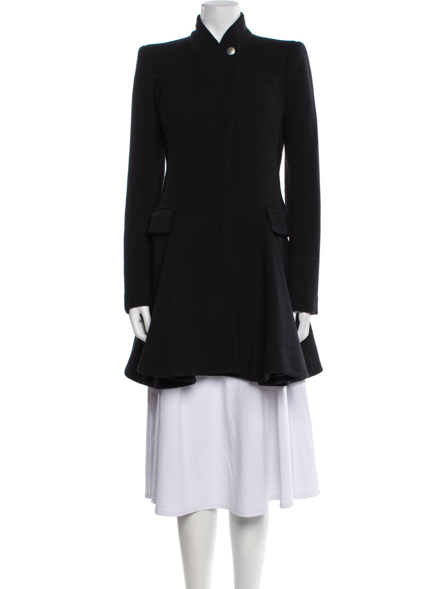 Alexander McQueen 2014 Virgin Wool Peacoat