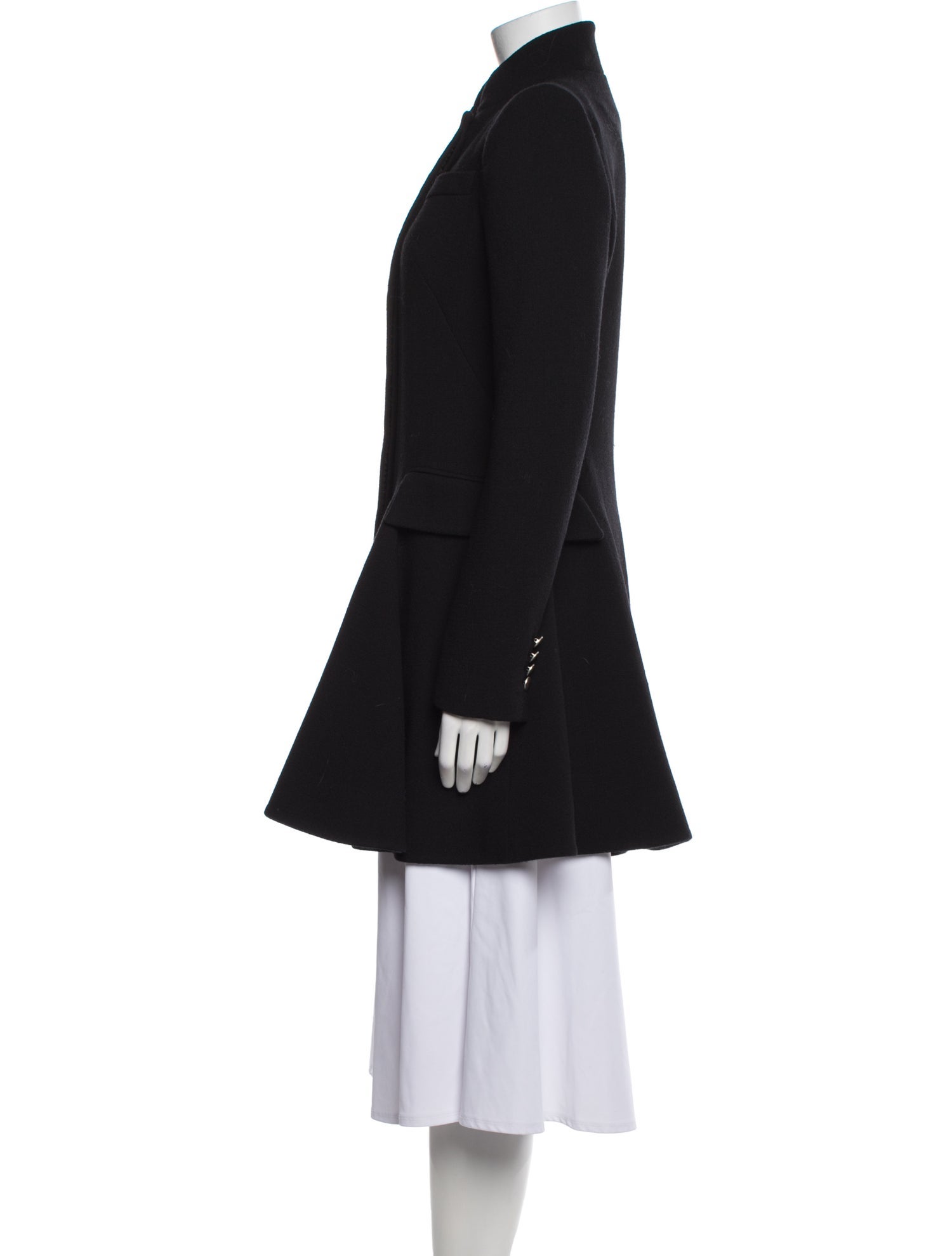 Alexander McQueen 2014 Virgin Wool Peacoat
