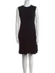 Alexander McQueen Virgin Wool Knee-Length Dress