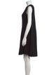 Alexander McQueen Virgin Wool Knee-Length Dress