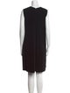 Alexander McQueen Virgin Wool Knee-Length Dress