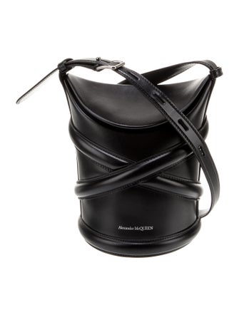 Alexander McQueen Leather Bucket Bag