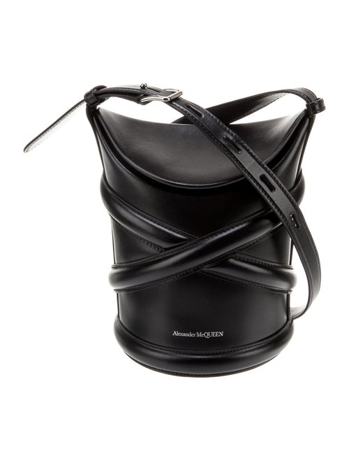 Alexander McQueen Leather Bucket Bag