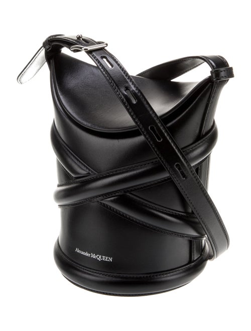 Alexander McQueen Leather Bucket Bag