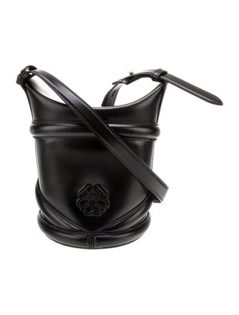 Alexander McQueen Leather Bucket Bag