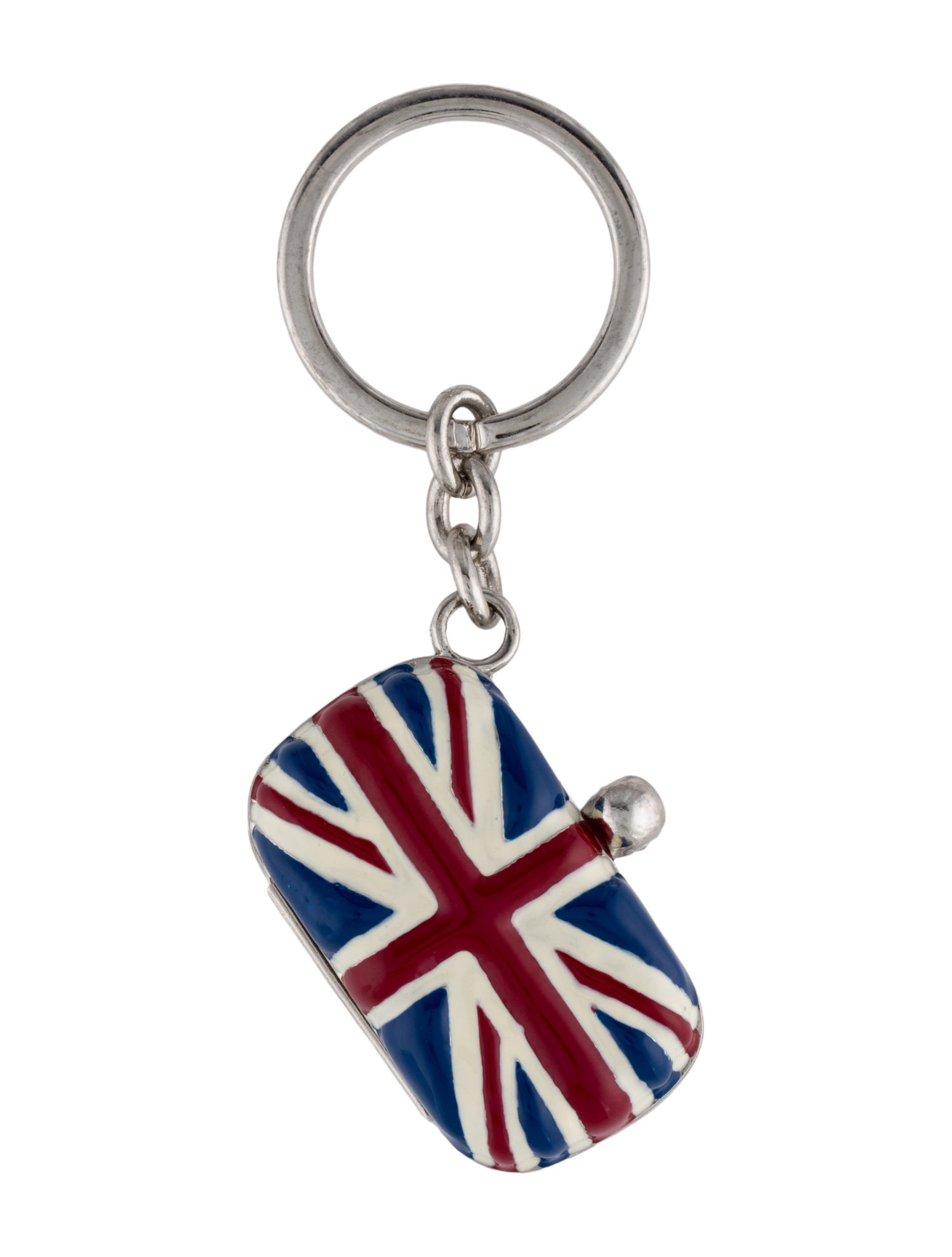 Alexander McQueen Britannia Skull Box Clutch Keyring