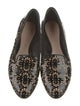Alexander McQueen Patent Leather Printed Loafers