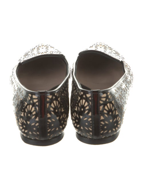 Alexander McQueen Patent Leather Printed Loafers