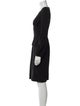 Alexander McQueen Wool Knee-Length Dress