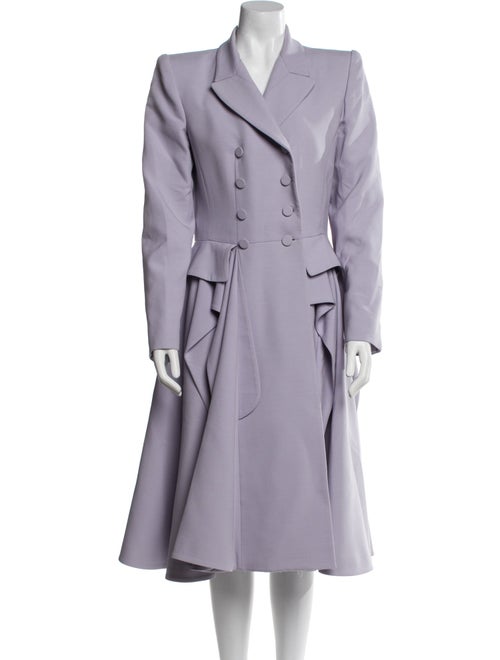 Alexander McQueen Wool Trench Coat