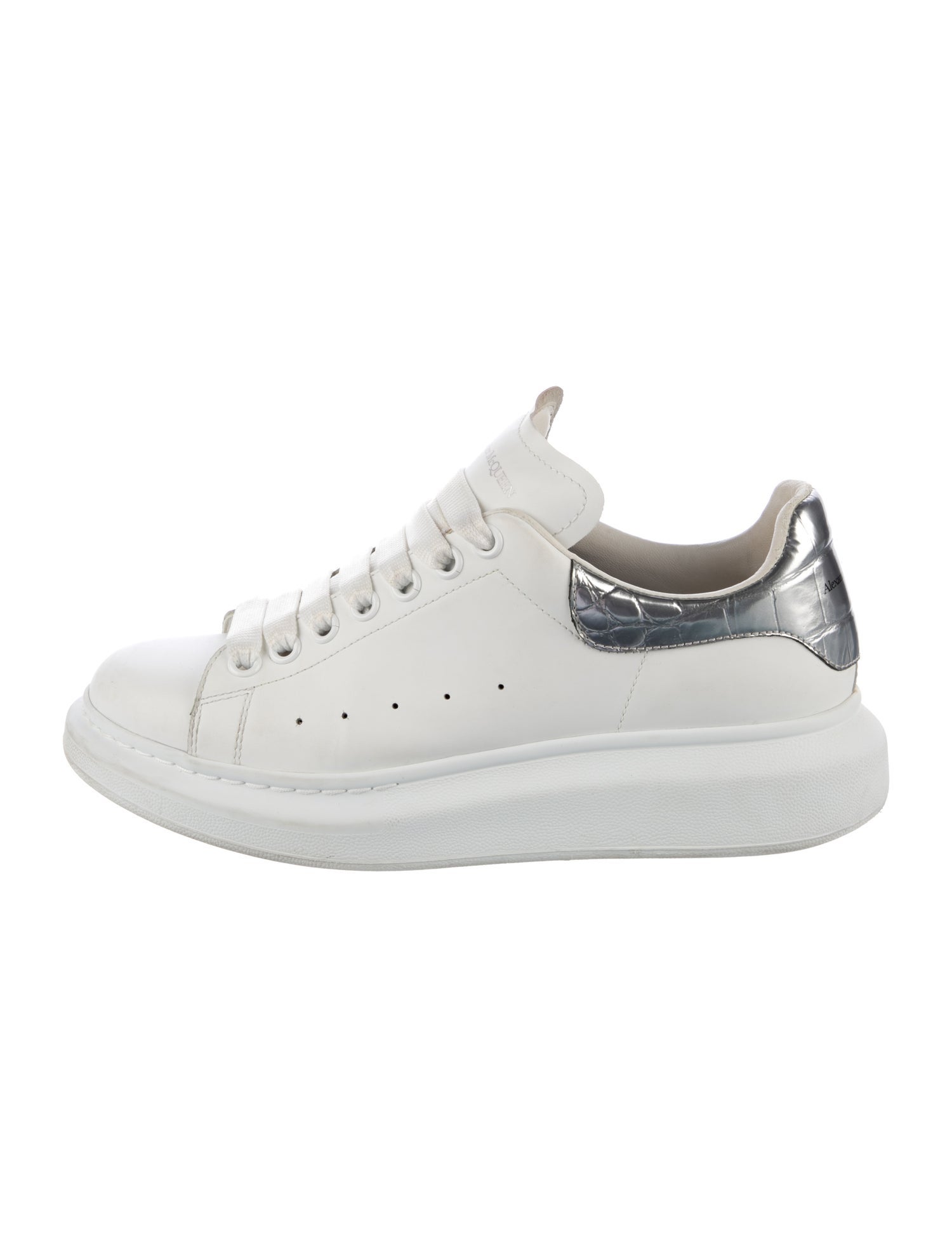 Alexander McQueen Leather Chunky Sneakers